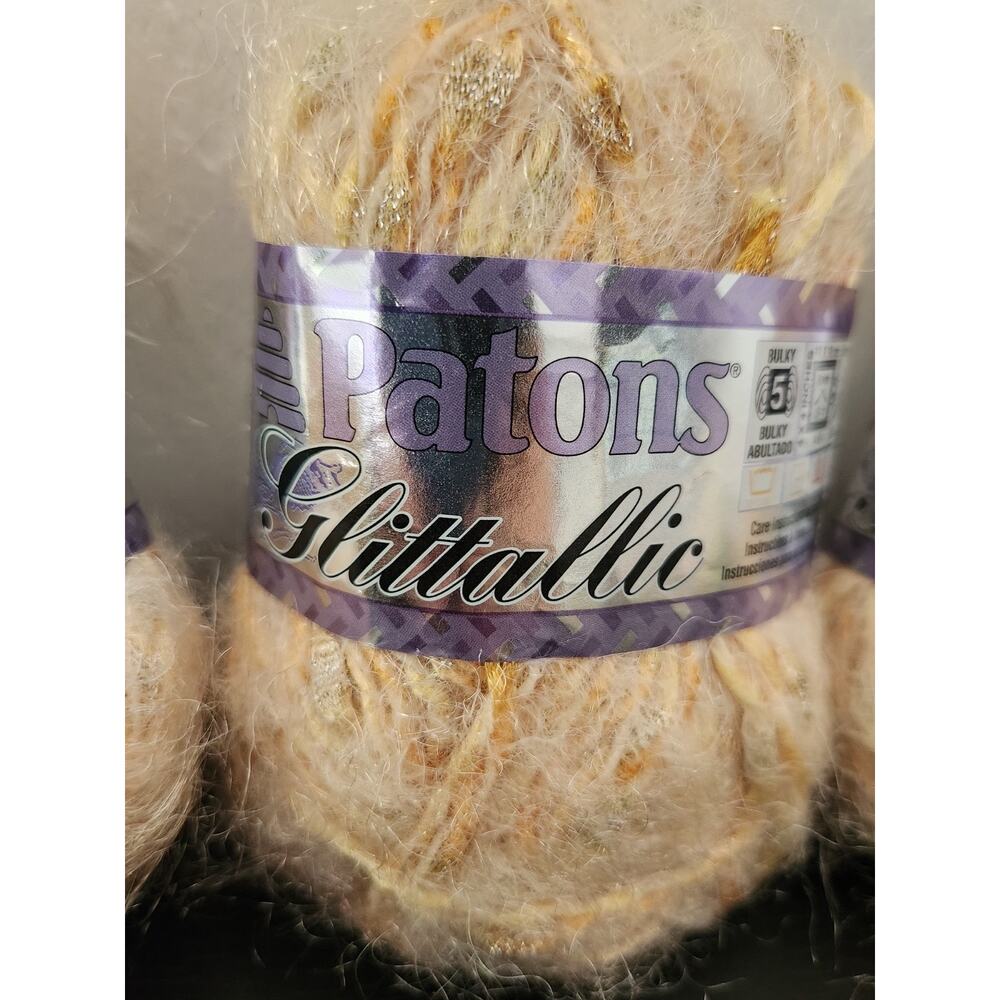 Mixed Yarn Lot Novelty Ribbon Boucle Fuzzy Patons Metallic Lang Kyoto Pastel Mix - Picture 14 of 16